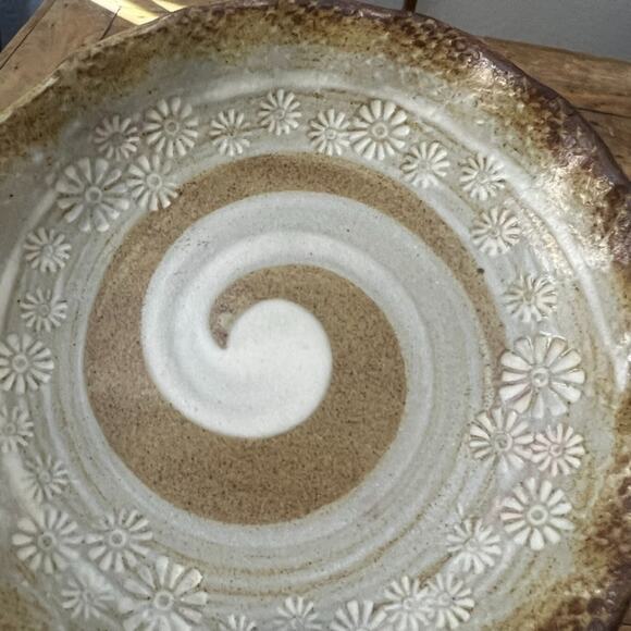 Vintage Korean Stoneware Small Dish Plate 5" - Picture 2 of 8